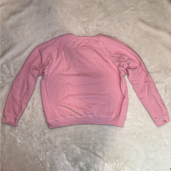 Ban.do No Bad Days Pink Graphic Crewneck Sweatshirt Size Medium - Picture 4 of 5